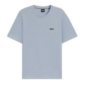 Boss Mens Waffle Knit Pajama Top / Blue